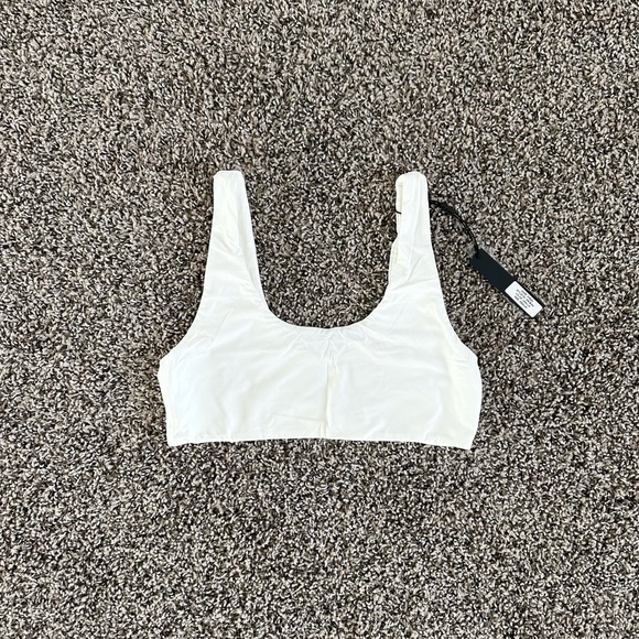 Myra Swim Diego Top in Vanilla, size medium - Picture 3 of 3